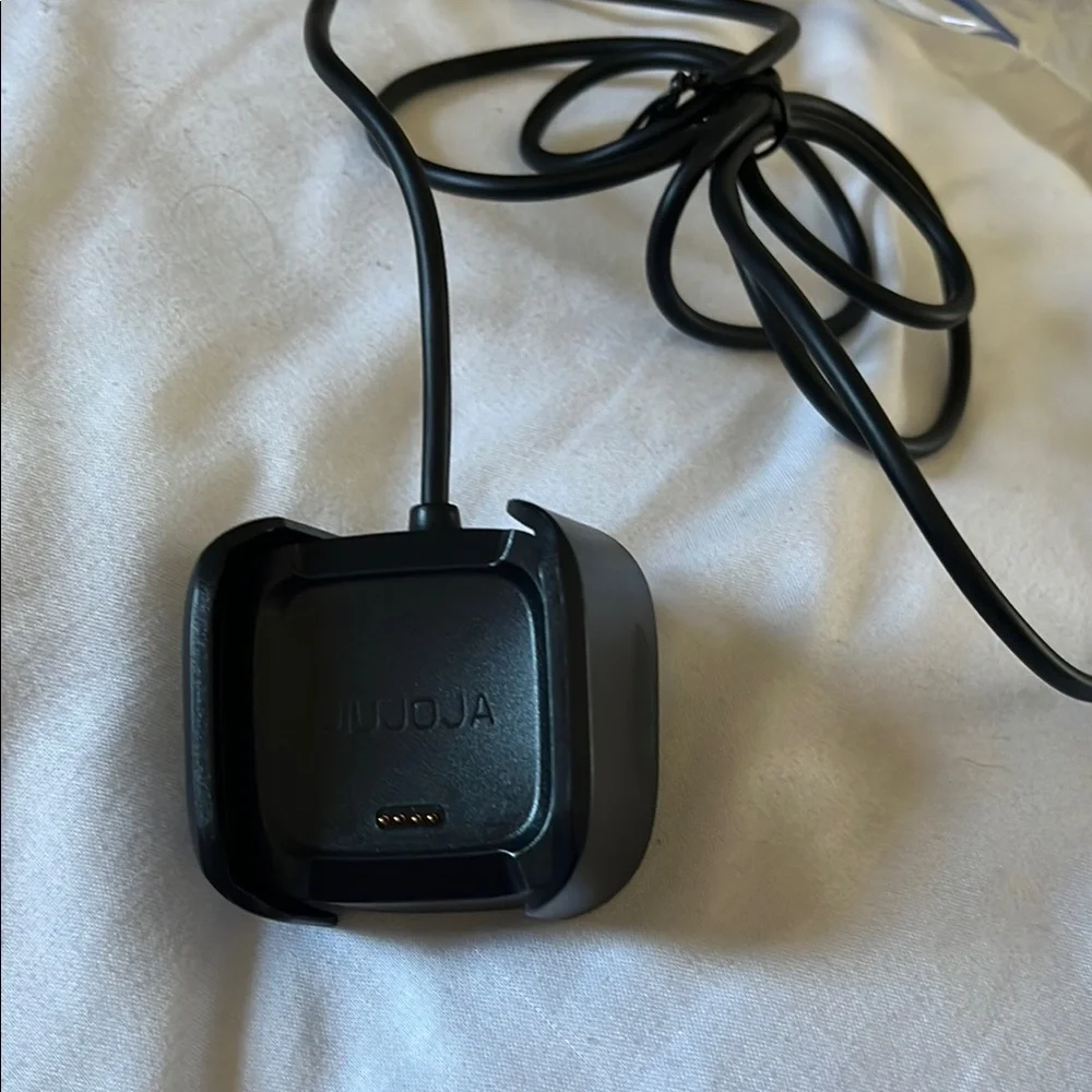 JIUJOJA Replacement Charger Dock Compatible Fitbit Versa 2, Black
